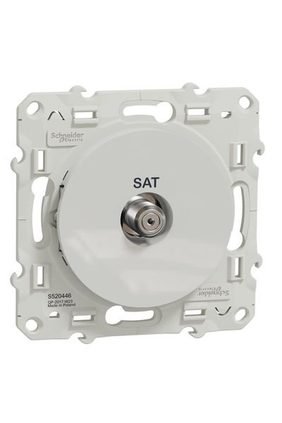 Schneider (S520446) Odace SAT Prizi Sonlu - Beyaz