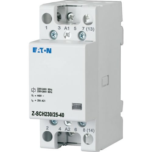 Eaton Z-SCH230/25-40 Ray Tipi Kontaktör 25A 230VAC, 4NA (248847)