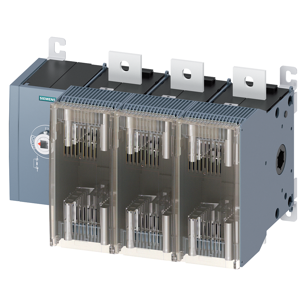 Siemens 3KF5363-0LF11 SOLDAN TAHRİK, NH-BIÇAKLI SİGORTA, 630A, BOY 3/2