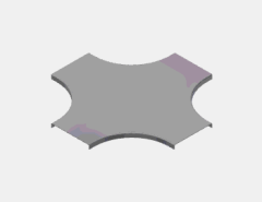 EAE UKFG 100 AD KAPAK ,ABCD100 (mm) ,T1,2 (mm)-(Kablo-Tava-Sistemleri)