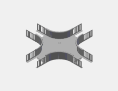 EAE 060 UKFG 100 AD ,H60 (mm) ,ABCD100 (mm),T1,2(mm)-(Kablo-Tava-Sistemleri)