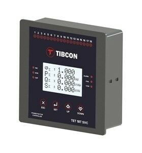Tibcon 18 Kademe REAKTİF GÜÇ KONTROL RÖLELERİ