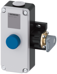 Siemens 3SE7160-1AE00 SIRIUS 3SE7 İpli Acil Durdurma Şalteri, Metal Gövde, M20 x 1.5 Kablo Girişi, 2X75m'ye kadar, ‹ki Yönlü, 2NC + 2NO kontak, IP 65, Kilitlemeli ve buton resetli
