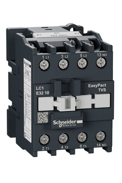 Schneider (LC1E3210B5) EasyPact TVS Kontaktör 3P 32A 24VAC 50Hz1NA
