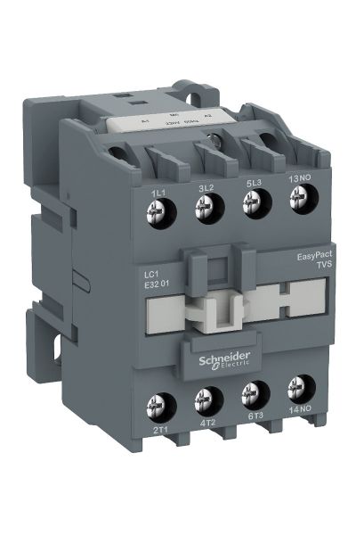 Schneider (LC1E3201B5) EasyPact TVS Kontaktör 3P 32A 24VAC 50Hz1NK