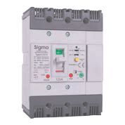 Sigma (4J125025) 4J125 25A KAÇAK AKIM ALGILAMALI TERMİK AYARLI AG DEVRE KESİCİ (AÇTIRMA BOBİNLİ)