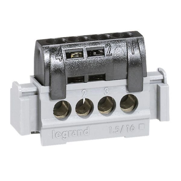 Legrand (4850) Pano tipi izoleli raya montaj faz klemensi U:47mm kapasite