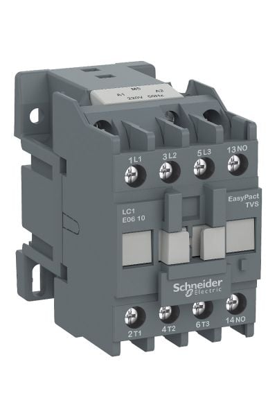 Schneider (LC1E1201M5) EasyPact TVS Kontaktör 3P 12A 220VAC 50Hz 1NK