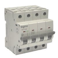 Sigma (4SM440C) SND4500 4.5KA 4P C40 OTOMATİK SİGORTA