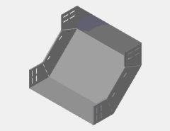 EAE 150 CTE 600 ID90° ,H150 (mm) ,A600 (mm),T2(mm)-(Kablo-Tava-Sistemleri)
