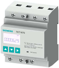Siemens 7KT1665 7KT PAC1600 ENERJİ ÖLÇER TRİFAZE 80A MODBUS RTU HABERLEŞME FONKSİYONLU