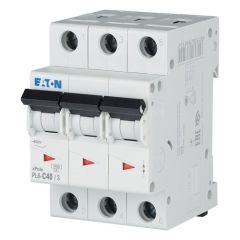 Eaton PL6-C40/3 Minyatür Devre Kesici - 6kA - C eğrisi - 3x40A (286605)