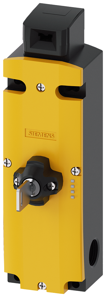 Siemens 3SE5322-1SE21 SIRIUS 3SE5 - Mekanik Kilitlemeli Emniyet Şalteri: 24VDC Bobini Enerjilendiğinde  Kilidini Açar, 1NO / 2NC + 1NO/2NC, Plastik Gövde, 1300N Tutma Kuvveti, 2LED'li 24VDC, Önden Anahtar ile Bobin Kilidini Açma