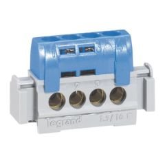 Legrand (4840) Pano tipi izoleli raya montaj notr klemensi U:47mm kapasite