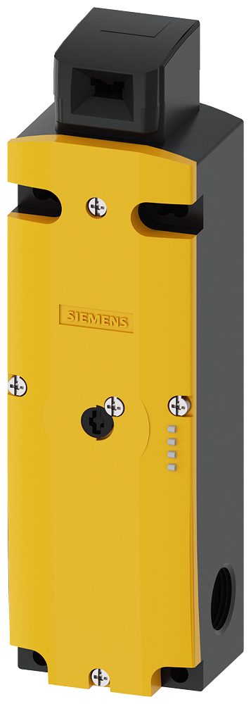 Siemens 3SE5322-1SD21 SIRIUS 3SE5 - Mekanik Kilitlemeli Emniyet Şalteri: 24VDC Bobini Enerjilendiğinde  Kilidini Açar,  360 Derece Döner Kafa, 1NO / 2NC + 1NO/2NC, Plastik Gövde, 1300N Tutma Kuvveti, 2LED'li 24VDC, Önden Tornavida ile Bobin Kilidini Açma