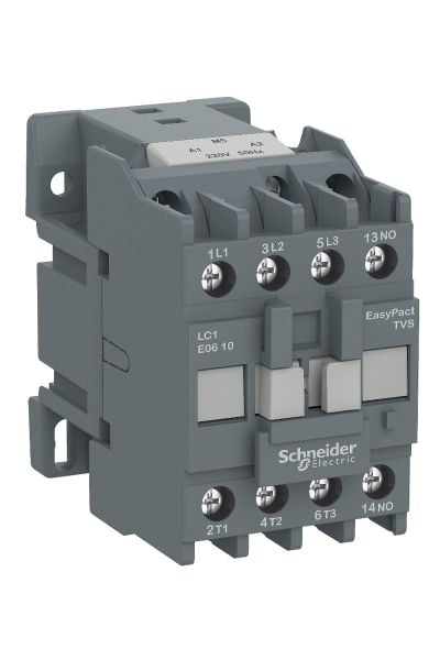 Schneider (LC1E0610M5) EasyPact TVS Kontaktör 3P 6A 220VAC 50Hz 1NA