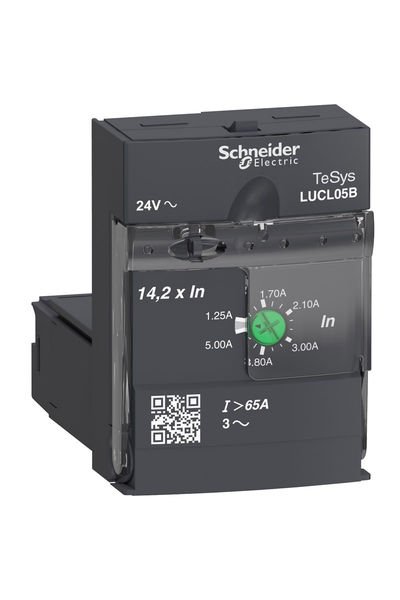 Schneider (LUCL05B) TeSys U Standart Kontrol 3P 1.25-5A 24VAC