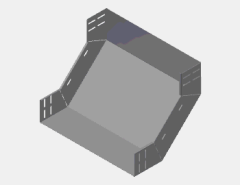 EAE 125 CTE 600 ID90° ,H125 (mm) ,A600 (mm),T2(mm)-(Kablo-Tava-Sistemleri)