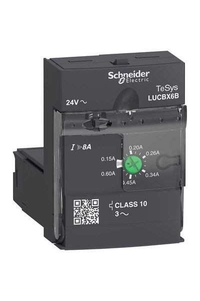Schneider (LUCBX6B) TeSys U İleri Sev. Kontrol 0.15-0.6A 24VAC