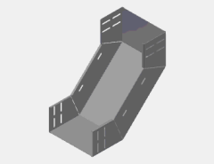 EAE 125 CTE 250 ID90° ,H125 (mm) ,A250 (mm),T2(mm)-(Kablo-Tava-Sistemleri)
