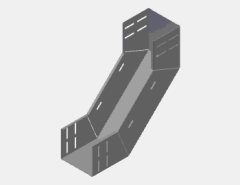 EAE 125 CTE 150 ID90° ,H125 (mm) ,A150 (mm),T2(mm)-(Kablo-Tava-Sistemleri)