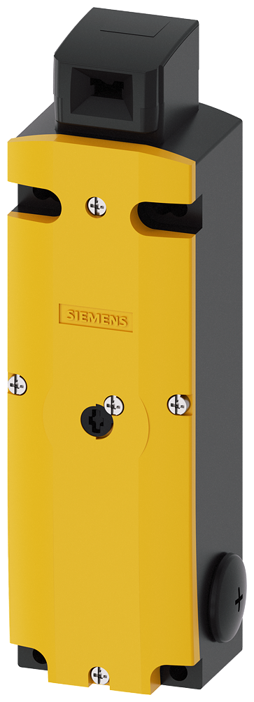 Siemens 3SE5312-0SD11 SIRIUS 3SE5 - Mekanik Kilitlemeli Emniyet Şalteri: 24VDC Bobini Enerjilendiğinde  Kilidini Açar,  360 Derece Döner Kafa, 1NO / 2NC + 1NO/2NC, Metal Gövde, 2600N Tutma Kuvveti, Önden Tornavida ile Bobin Kilidini Açma