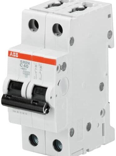 ABB 2CDS272001R0024 S 202 M-C 2 (2X2A W-Otomat C Tipi 10kA)
