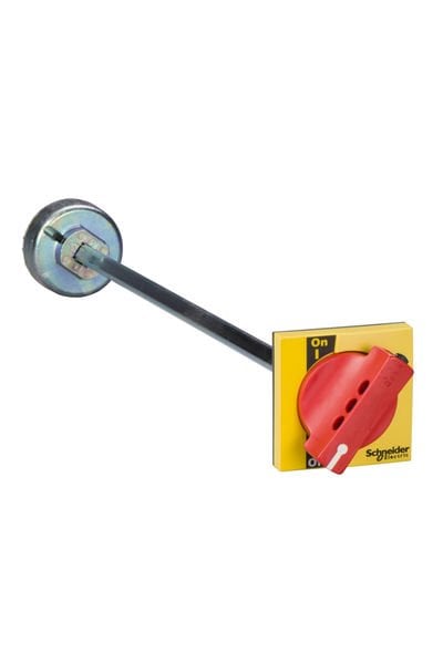 Schneider (LV431051) Önden uzatmalı döner kurma kolu,sarı-kırmızı, INS250