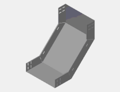 EAE 100 CTE 400 ID90° ,H100 (mm) ,A400 (mm),T2(mm)-(Kablo-Tava-Sistemleri)