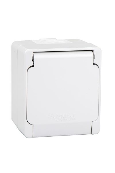 Schneider (NML3100133) Kapaklı Topraklı Priz