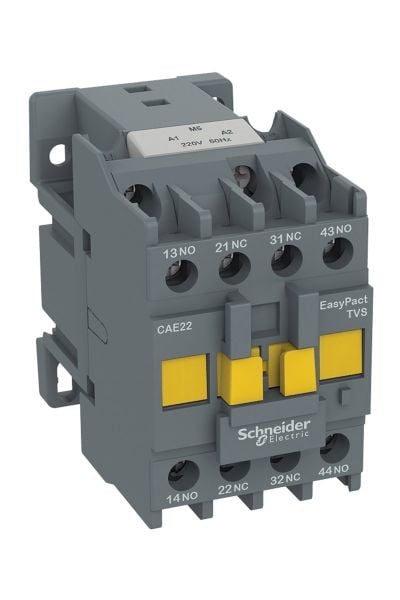 Schneider (CAE22B5) EasyPact TVS Yardımcı Kontaktör 24VAC 2NA2NK
