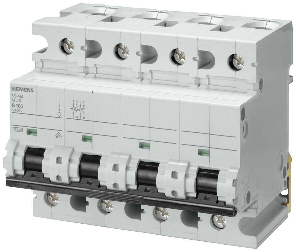 Siemens 5SP4480-7 80A; 3 FAZ+NÖTR; 70mm OTOMAT; ANAHTARLI OTOMATİK SİGORTA; 10kA; C TİPİ; YAVAŞ KARAKTERLİ