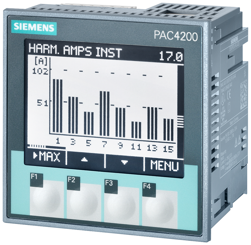 Siemens 7KM4212-0BA00-3AA0 SENTRON PAC4200 ENERJİ ANALİZÖRÜ