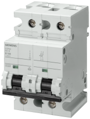 Siemens 5SP4291-7 100A; 2 FAZLI; 70mm OTOMAT; ANAHTARLI OTOMATİK SİGORTA; 10kA; C TİPİ; YAVAŞ KARAKTERLİ