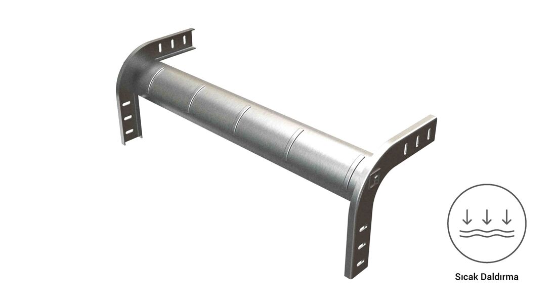 EAE 40 Cte 600 - Sıcak Daldırma Dış Bükey Dönüş Modülü