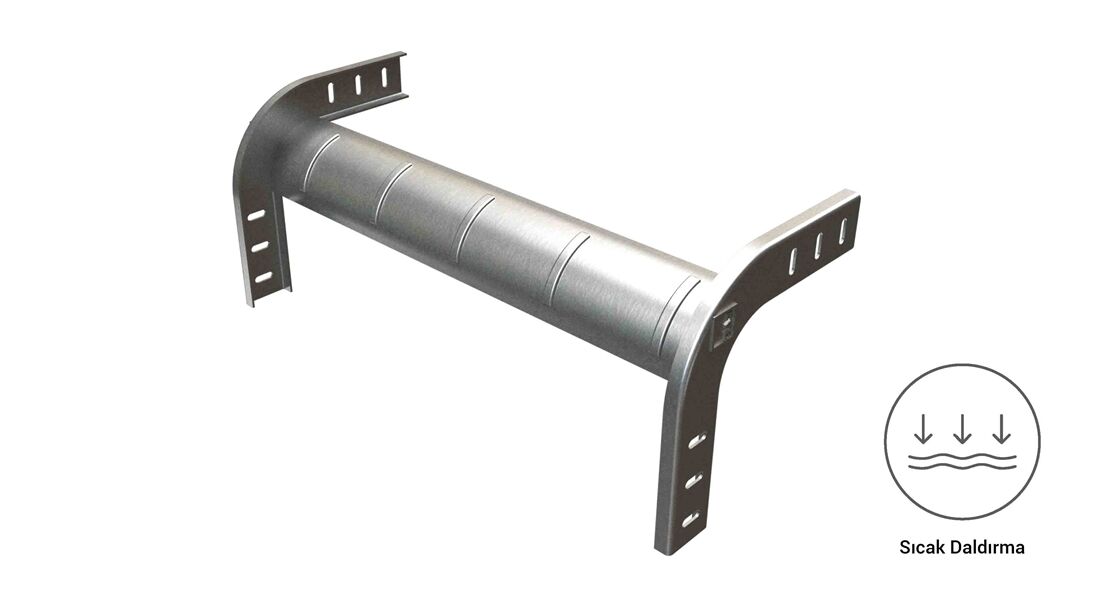 EAE 40 Cte 500 - Sıcak Daldırma Dış Bükey Dönüş Modülü