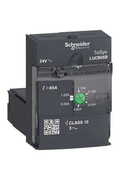 Schneider (LUCB05B) TeSys U İleri Sev. Kontrol 1.25-5A 24VAC