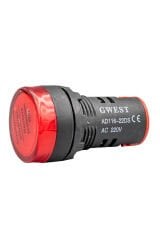 GWEST 22mm KIRMIZI 220V. SİNYAL LAMBASI