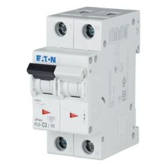 Eaton PL6-C2/1N Minyatür Devre Kesici - 6kA - C eğrisi - 1x2A+N (106029)