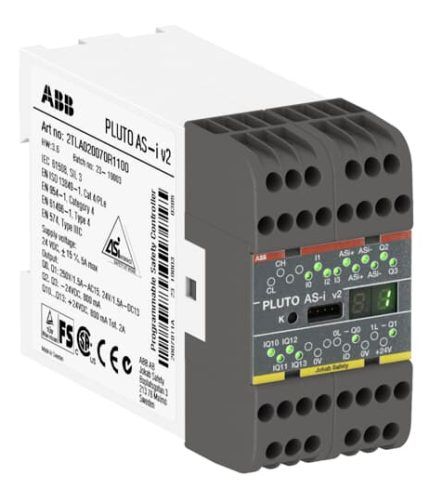 ABB 2TLA020070R1100 Pluto AS-i v2 Safety-PLC AS-i bus