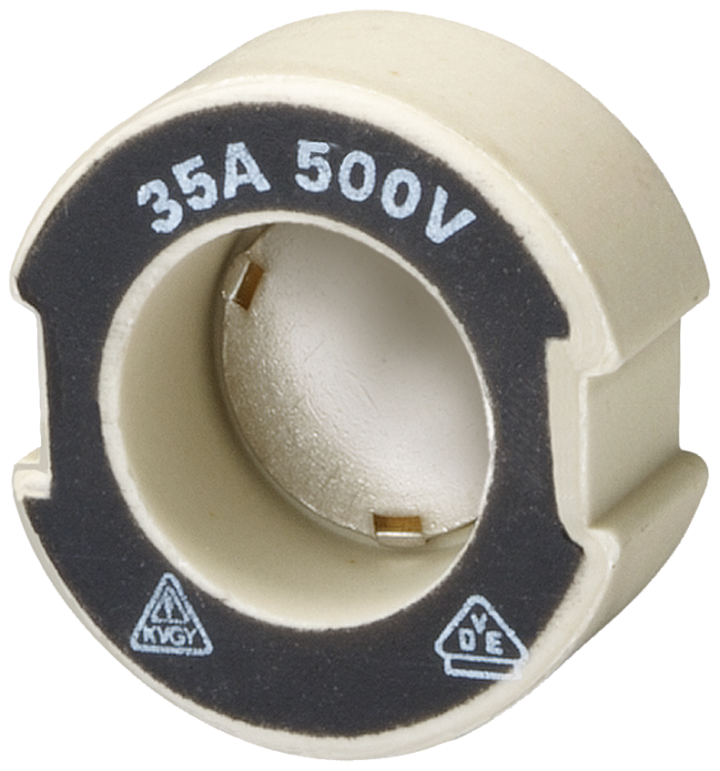 Siemens 5SH317 DIAZED SİGORTA İÇİN VİSKONTAK; 35A;  SİYAH;  500V