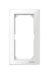 Schneider (MTN515819) Traş Prizi çerçevesi, M-Plan, Beyaz
