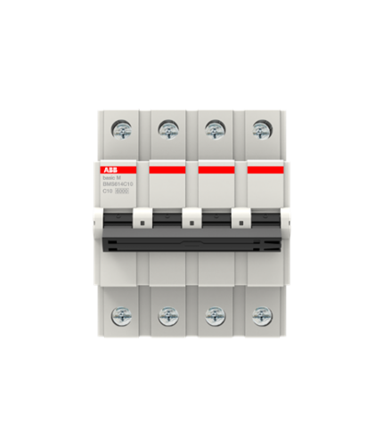 6kA, 4P, C-Char., 10A