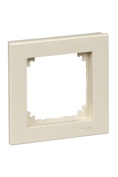 Schneider (MTN515144) Tekli çerçeve, M-Plan, Krem