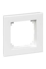 Schneider (MTN515125) Tekli çerçeve, M-Plan, Aktif beyaz