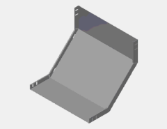 EAE 040 CTE 600 ID90° ,H40 (mm) ,A600 (mm),T2(mm)-(Kablo-Tava-Sistemleri)