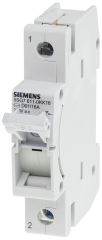Siemens 5SG7611-0KK16 16A;>N<MINIZED SİGORTALAR 230/400 V AC; D01 BOY İÇİN; 1 FAZLI; 1TE GENİŞLİĞİNDE