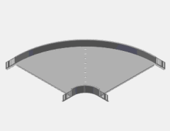 EAE 060 UKFG 500 YD90° ,H60 (mm) ,AB500 (mm),T1,2(mm)-(Kablo-Tava-Sistemleri)