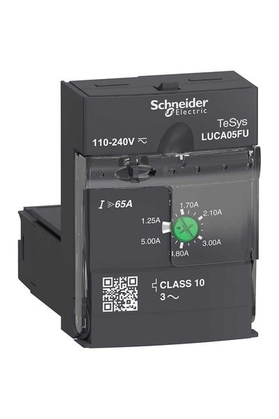 Schneider (LUCA05FU) TeSys U Standart Kontrol 1.25-5A 110-220VAC/DC