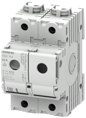 Siemens 5SG7153 63A;>N<MINIZED SİGORTALAR 230/400 V AC; D02 BOY İÇİN; 1+N FAZLI; 3TE GENİŞLİĞİNDE